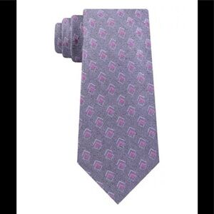 NWT Michael Kors Men's Asymetric Squares Tie